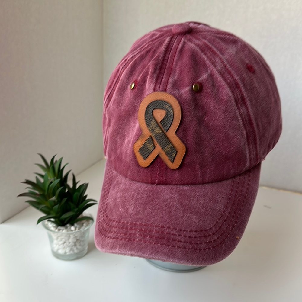 Custom 100% Cotton Ball Cap Adjustable 
Louis Vuitton Monogram Canvas